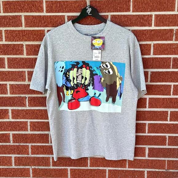 Cactus plant flea market uniqlo x spongebob  squarepants oversized graphic tee - Picture 1 of 4